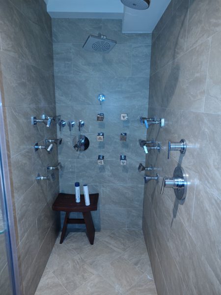 Spa Shower with Body Jets — Bathrooms project by NH Total Construction