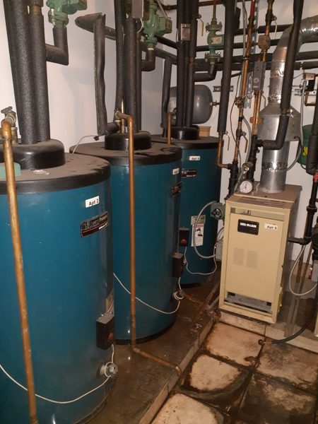 Commercial Water Heaters — Plumbing & HVAC project by NH Total Construction